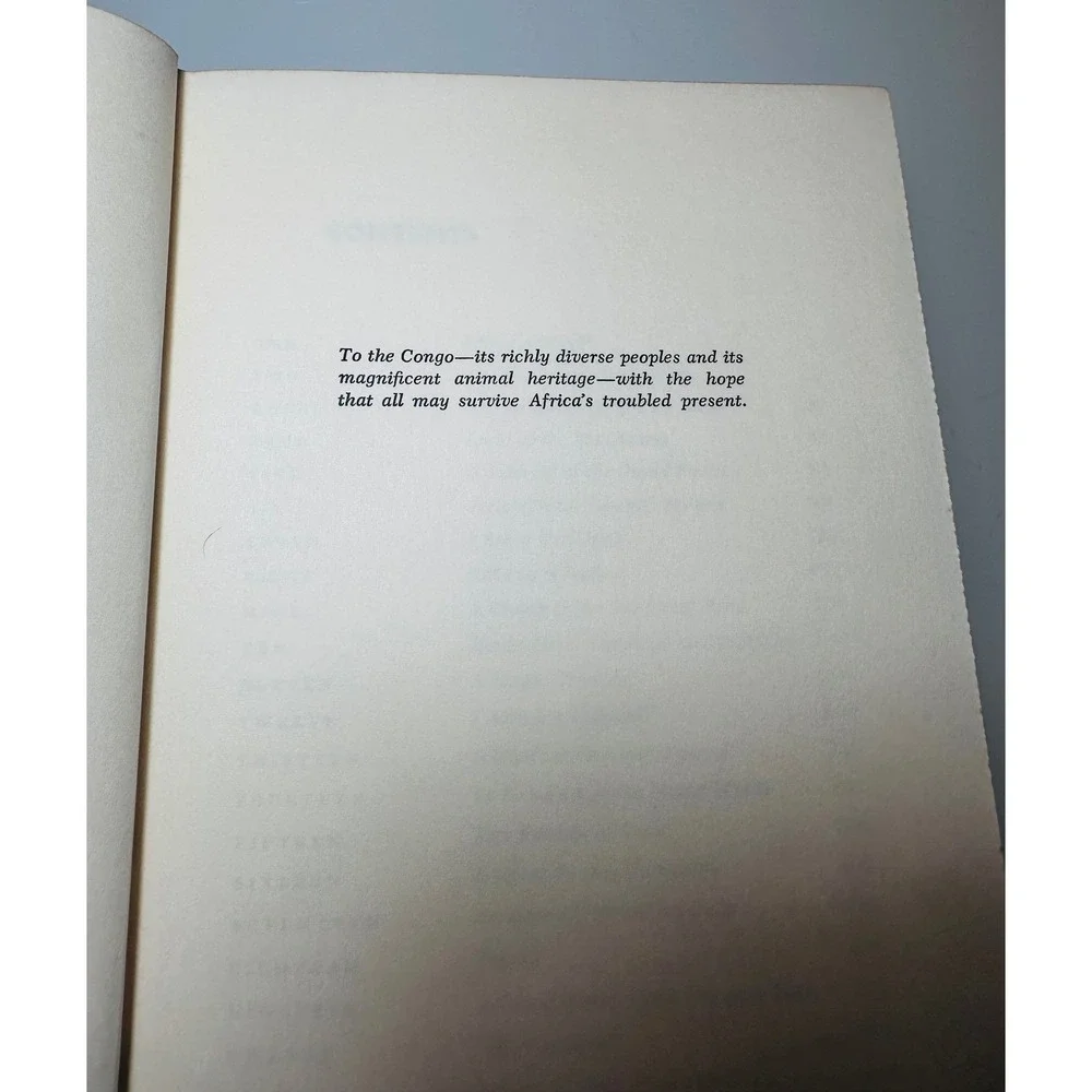 Congo Kitabu Jean-Pierre Hallet 1st Printing 1965 Hardcover Dust Jacket Africa